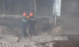 Bình Phước dập tắt vụ hỏa hoạn tại công ty sản xuất gỗ 